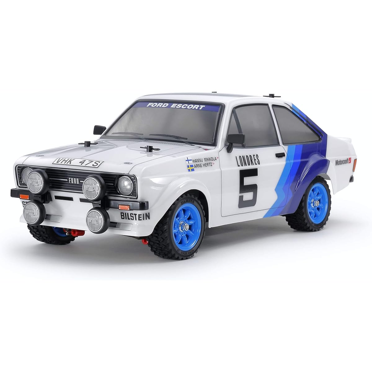 TAMIYA 1/10 Electric RC Car Series No.687 Ford Escort Mk.II Rally (MF-01X Chassis) 58687