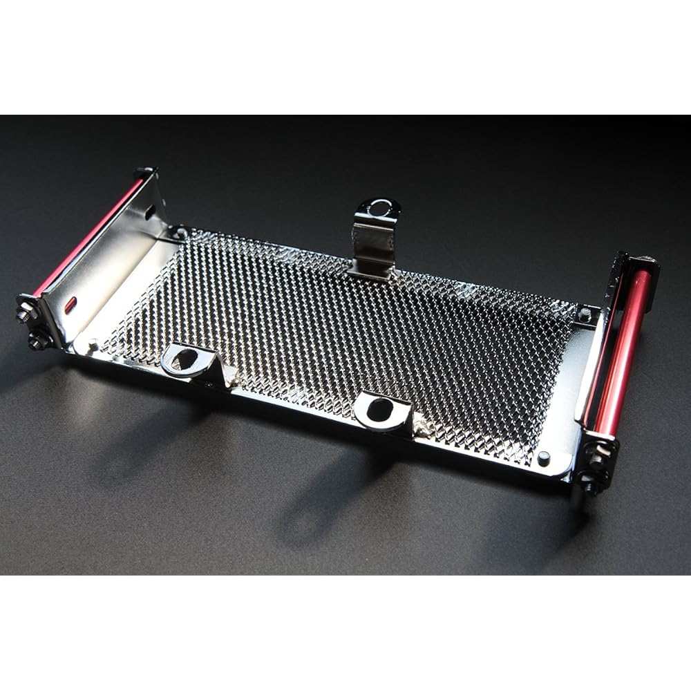 [349] Oil Cooler Core Guard Chrome Plated Compatible with Zephyr 400/χ/750 OIL-GRD01-2 OIL-GRD01-2