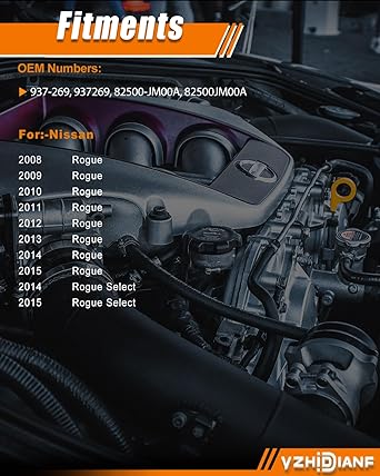 YZHIDIANF Upgrade 937-269 Rogue Dirock Actuator Motor Compatible: -Nissan Rogue 2008 2008 2009 2010 2012 2012 2013 2015 Rogue Select 2015, 82500-JM00A (rear right passenger seat) (rear side)