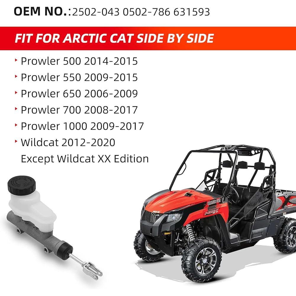 Brake Master Cat Wildcat ProWler 500 550 650 700 1000, 2502-043 0502-786 631593