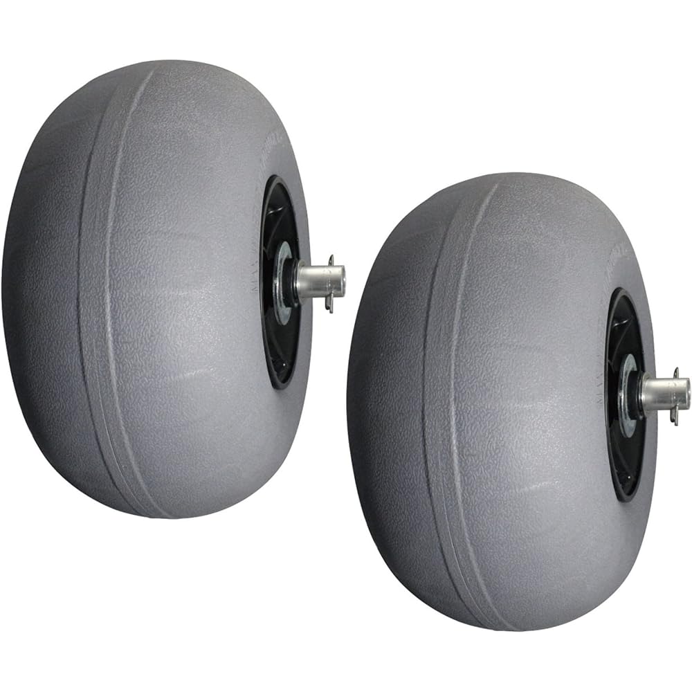 BMO JAPAN Boat Dolly 2 Shaft & Balloon Tire 2 Piece Set