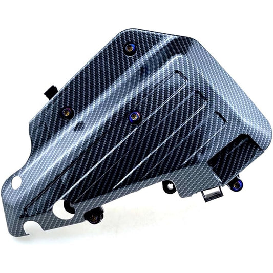 Motorcycle Breather Filter For Honda & Da Dio50 AF17 AF18 Part Motorcycle Air Filter Imitation Carbon Fiber Air Filter For 2 Stroke