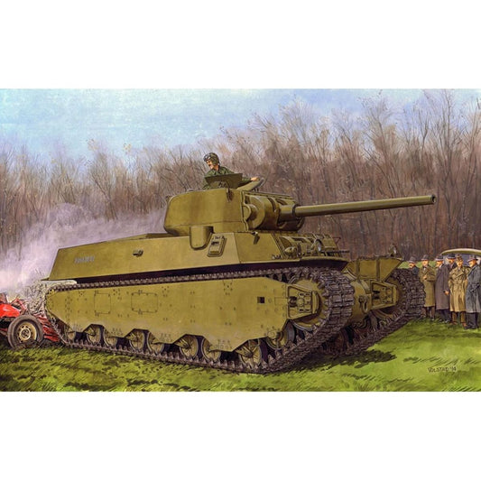 Platts 1/35 World War II US Army M6A1 Heavy Tank Plastic Model