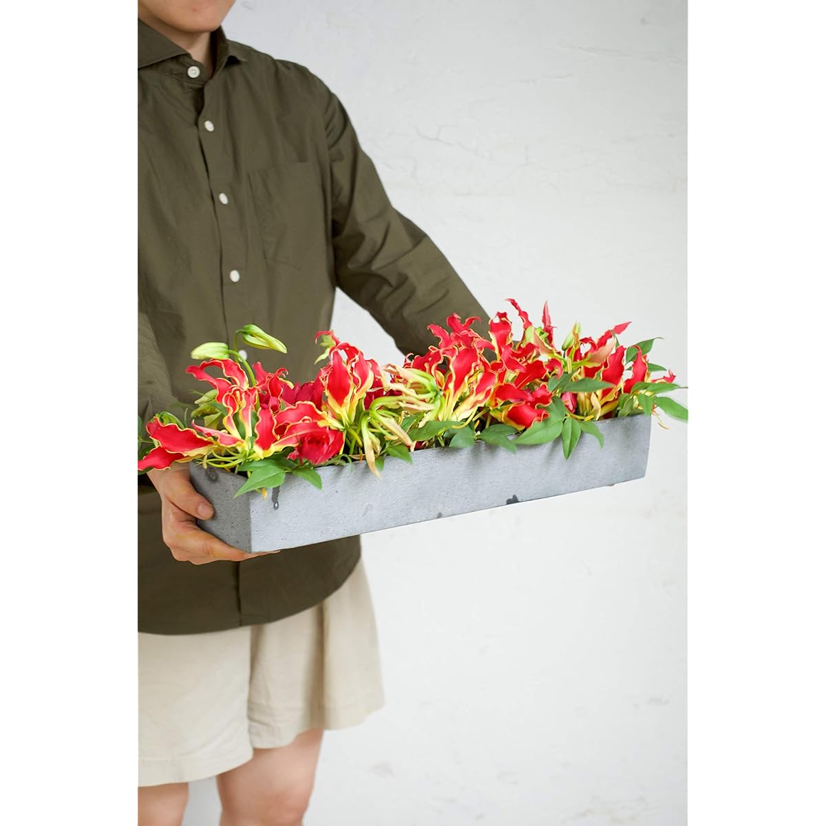 HitoHana Gloriosa Arrangement Red L