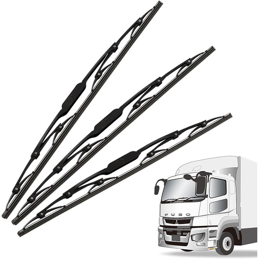 JET INOUE Truck Wiper Set Mitsubishi Fuso Super Great Set of 3 (550mm, 550mm, 500mm) E666995