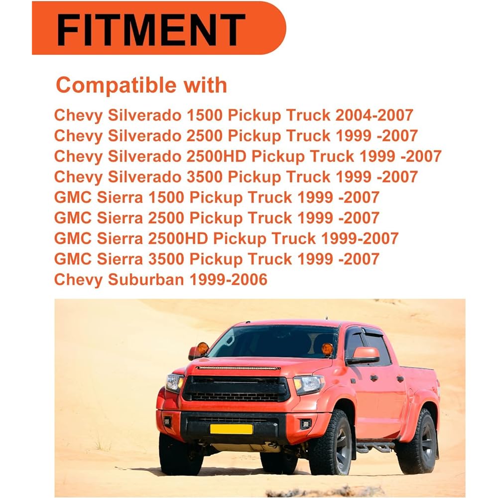 ECOTRIC Locker Panel replacement Chevrolet Sylvarad GMC Sierra 1999-2007 Crew cab 4-door