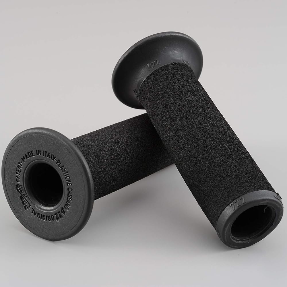 Daytona PROGRIP Motorcycle Handle Grip #722 120mm End Penetration Type Black Sponge 98060