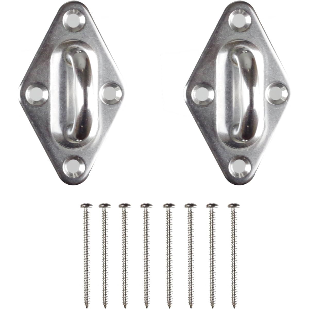 Curiace Trading Hammock/Chair Hammock Mounting Hardware Set (5) Stainless Steel