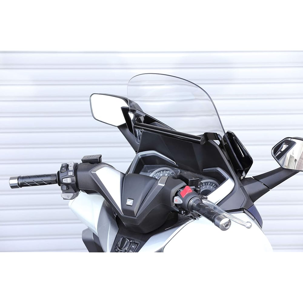 Kijima Motorcycle Bike Parts Handle Mount Stay Black Forza 250 (MF13) HONDA 204-0694