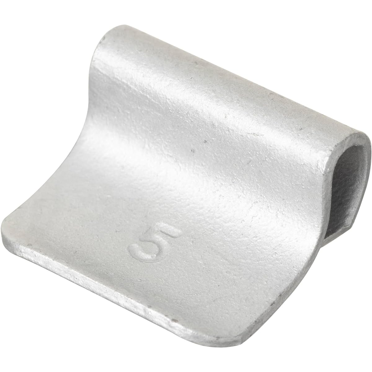Toho Kogyo Balance Weight Iron Clip-on Weight for Steel Wheels 5g 100 Pieces JP-M-SRP-005