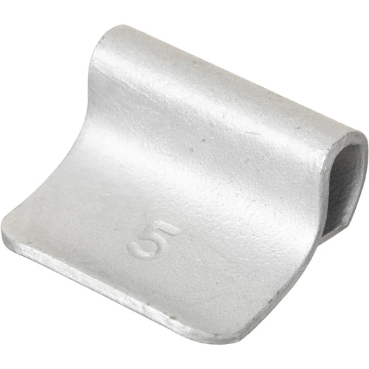 Toho Kogyo Balance Weight Iron Clip-on Weight for Steel Wheels 5g 100 Pieces JP-M-SRP-005