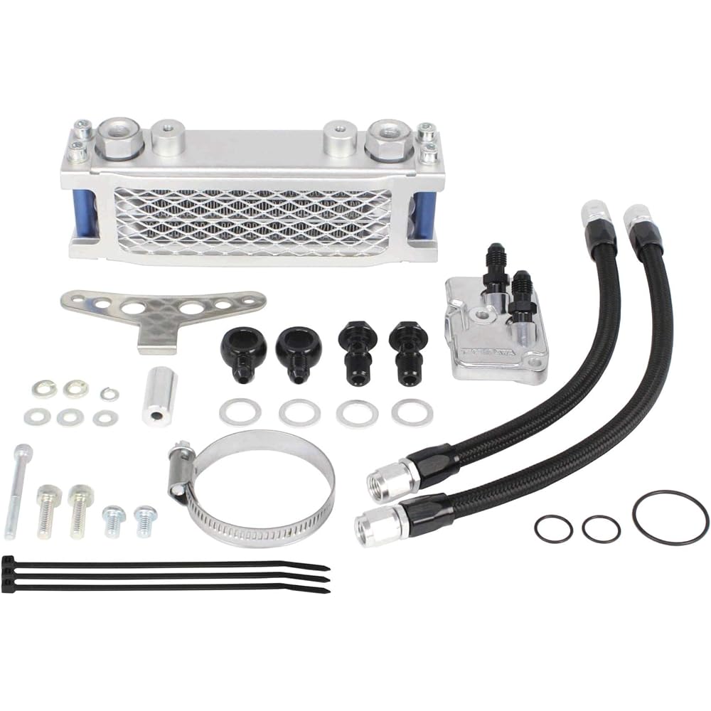 Special Parts Takegawa Oil Cooler Kit Compact Cool (3 Fins) Monkey/Gorilla/Monkey BAJA 07-07-0369