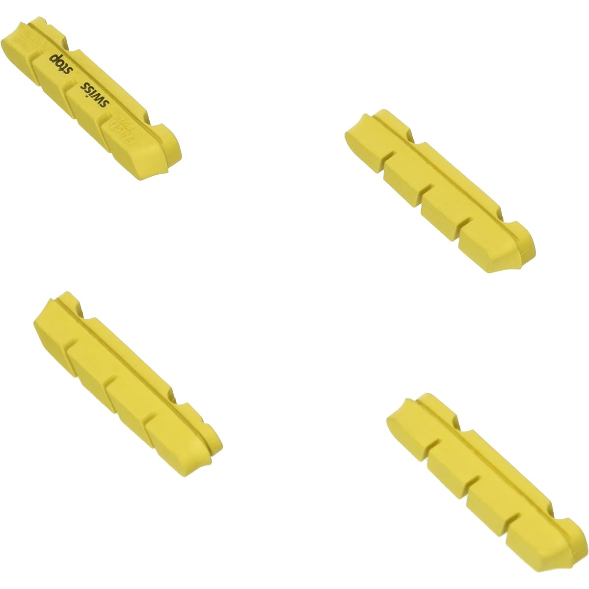 SWISS STOP [Genuine] Bicycle Rim Brake Shoe Flash Pro Yellow King Carbon Rim Flash Pro Yellow King P100001833