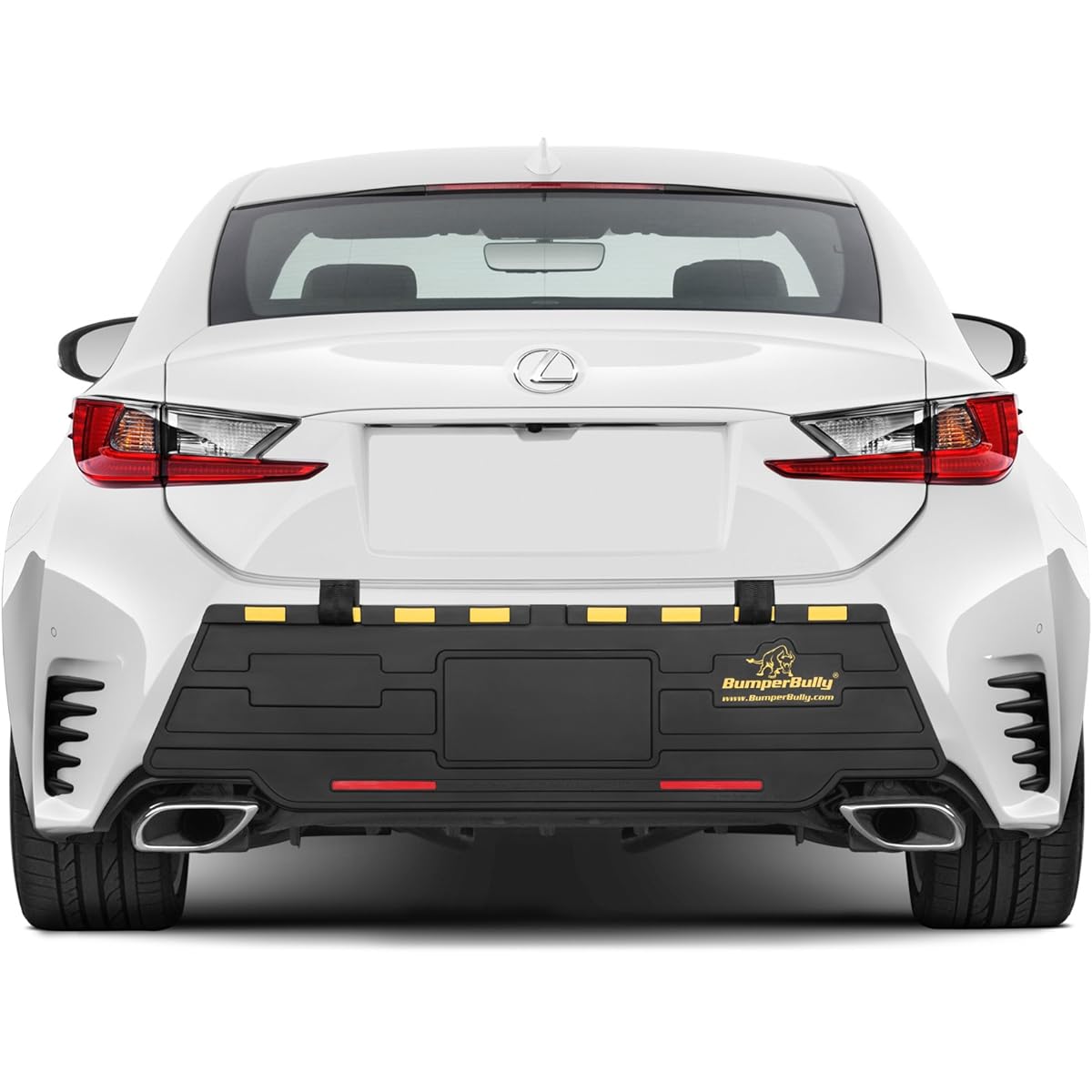 Gold EDITION Bumper BULLY EXTREME - Ultimate Outdoor Bumper Protector, Rear Bumper Guard, EXTREME Bumper Protection, Steel Enhanced Strap Stolen