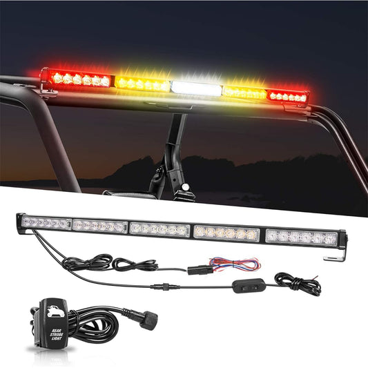 Offroadtown LED Chase Light Bar 30 inch OF Road Rear LED Chase Streburite Bar Winker River Birth Brake Light UTV RZR Polaris YAMAHA 4X4 Denu Buggy CAN-AM