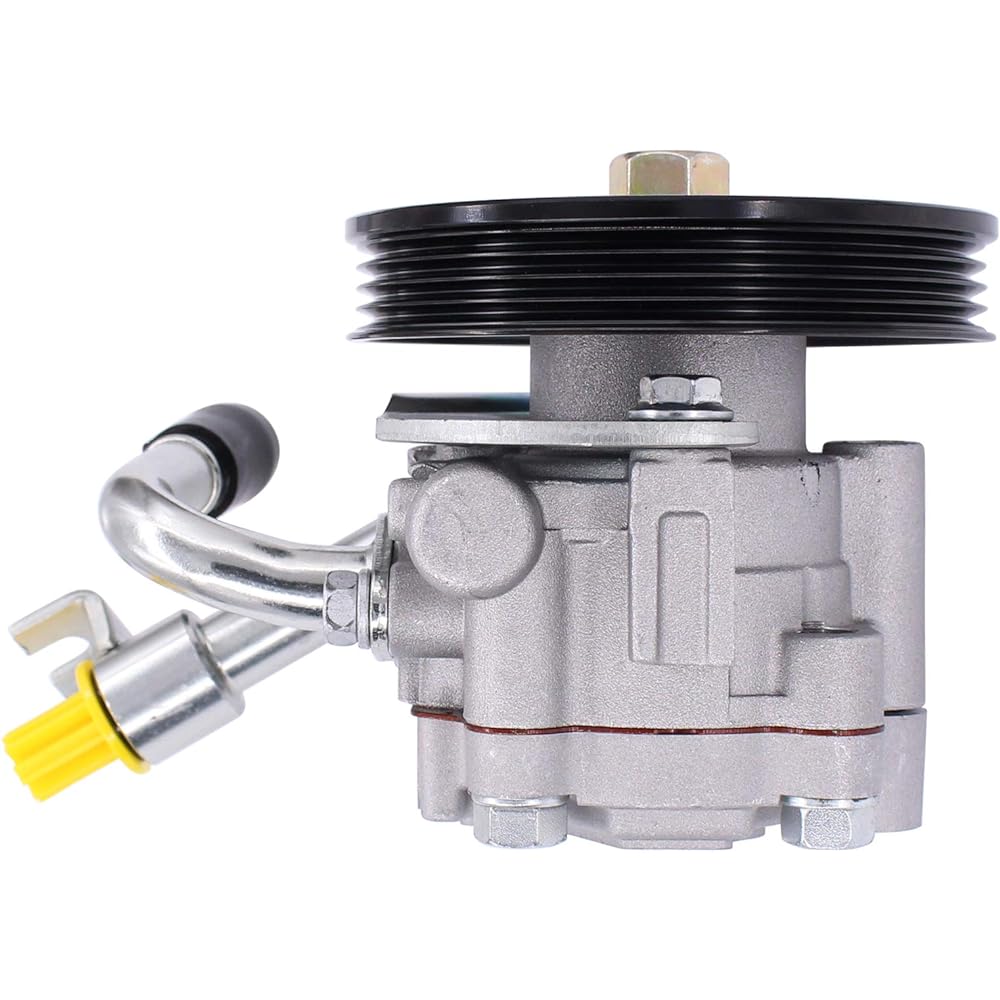 With Newyall Power Steering Pump Pulley