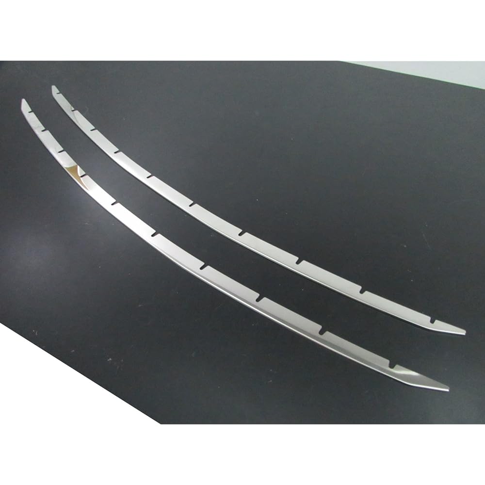 BRIGHTZ Alphard 20 25 Early Super Mirror Stainless Plated Front Bumper Molding A Type [FBUM-MOL-007] ANH20W ANH25W GGH20W GGH25W ANH20 ANH25 GGH20 GGH25 H20 H25 Alphard 19029