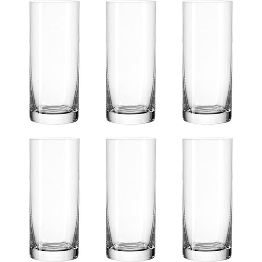 LEONARDO Tumbler Clear Size:∅6.4×H14.5cm Tumbler 350ml Easy+ 039616 6 pieces
