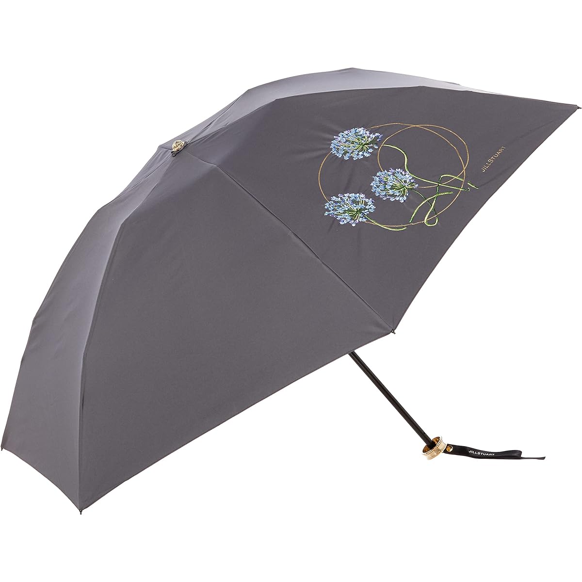 [Jill Stuart] Folding Umbrella 1JI 27738 Women's Charcoal Gray FREE