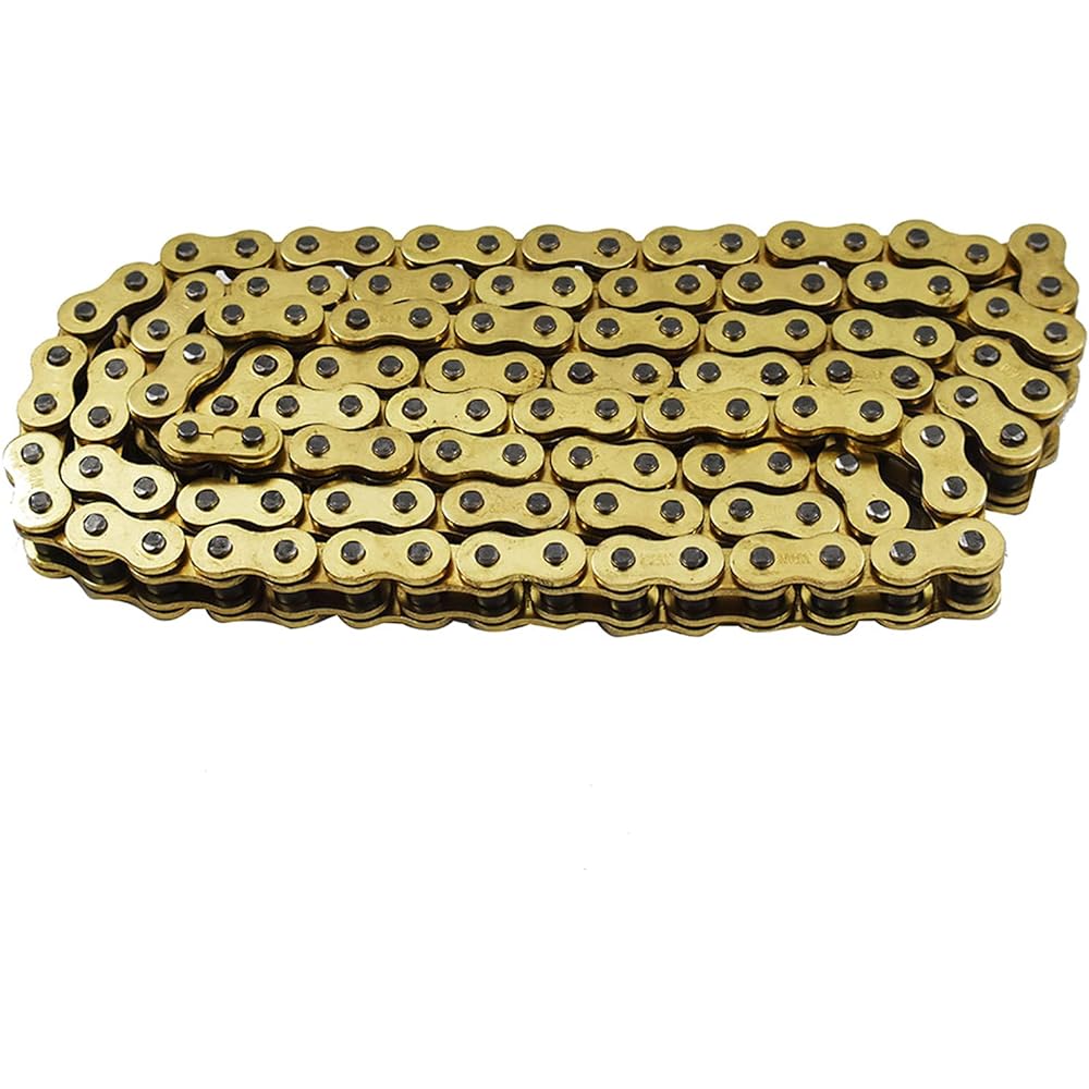 Labwork Drive Chain Gold Color with O-Ring 525-120 Suzuki Honda Kawasaki ATV Motorcycle 525 Pitch 120 Link