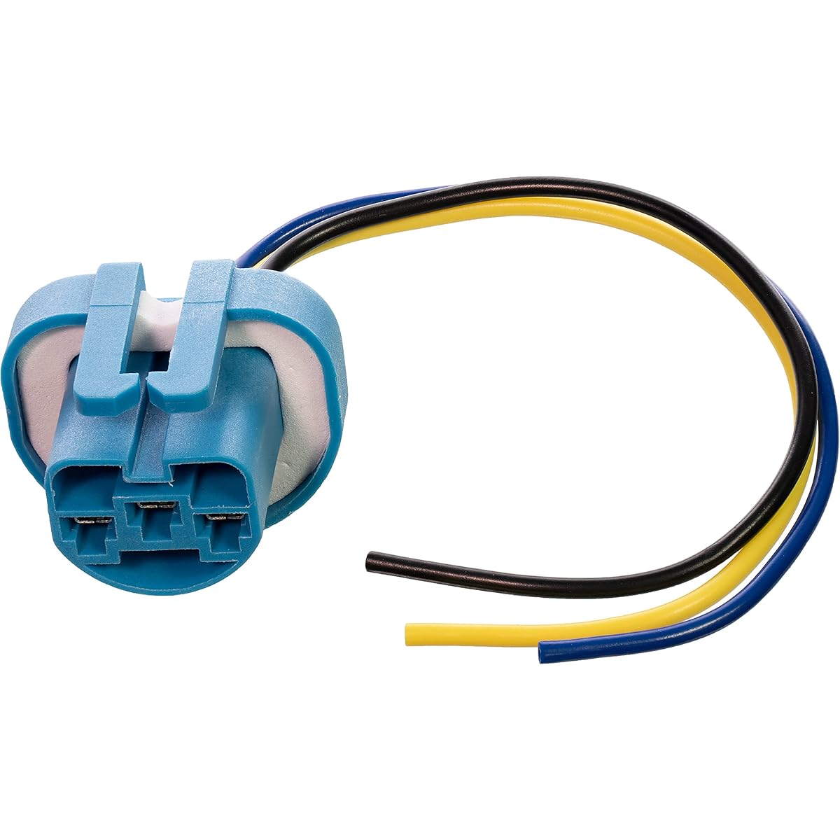 APDTY 95802 Super Bright White High Temperature Headlight Light Bulb Socket Wiring Harness Pigtail 9004 or 9007 Head bulb