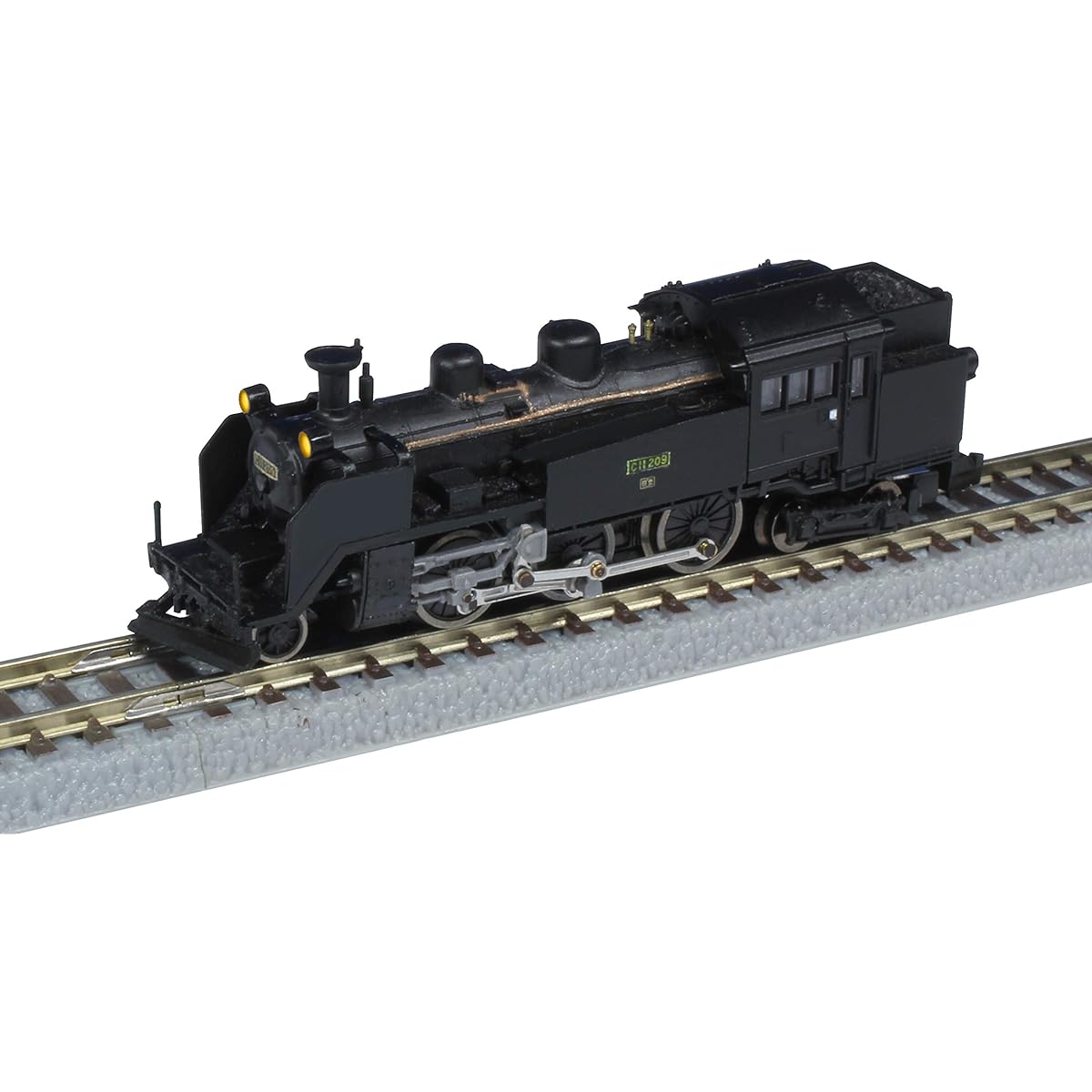 Z Gauge T019-8 JNR C11 No. 209 Hokkaido 2 Light Type Railway Model Steam Locomotive