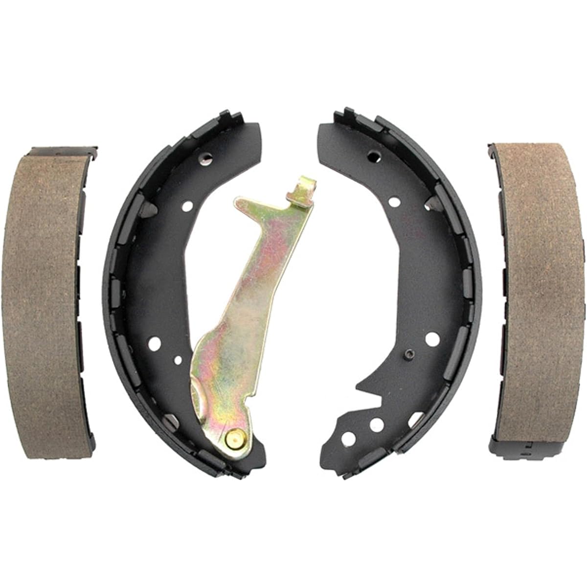 ACDelco 17800B Professional Bonded Rear Drum Brake Shoe Set