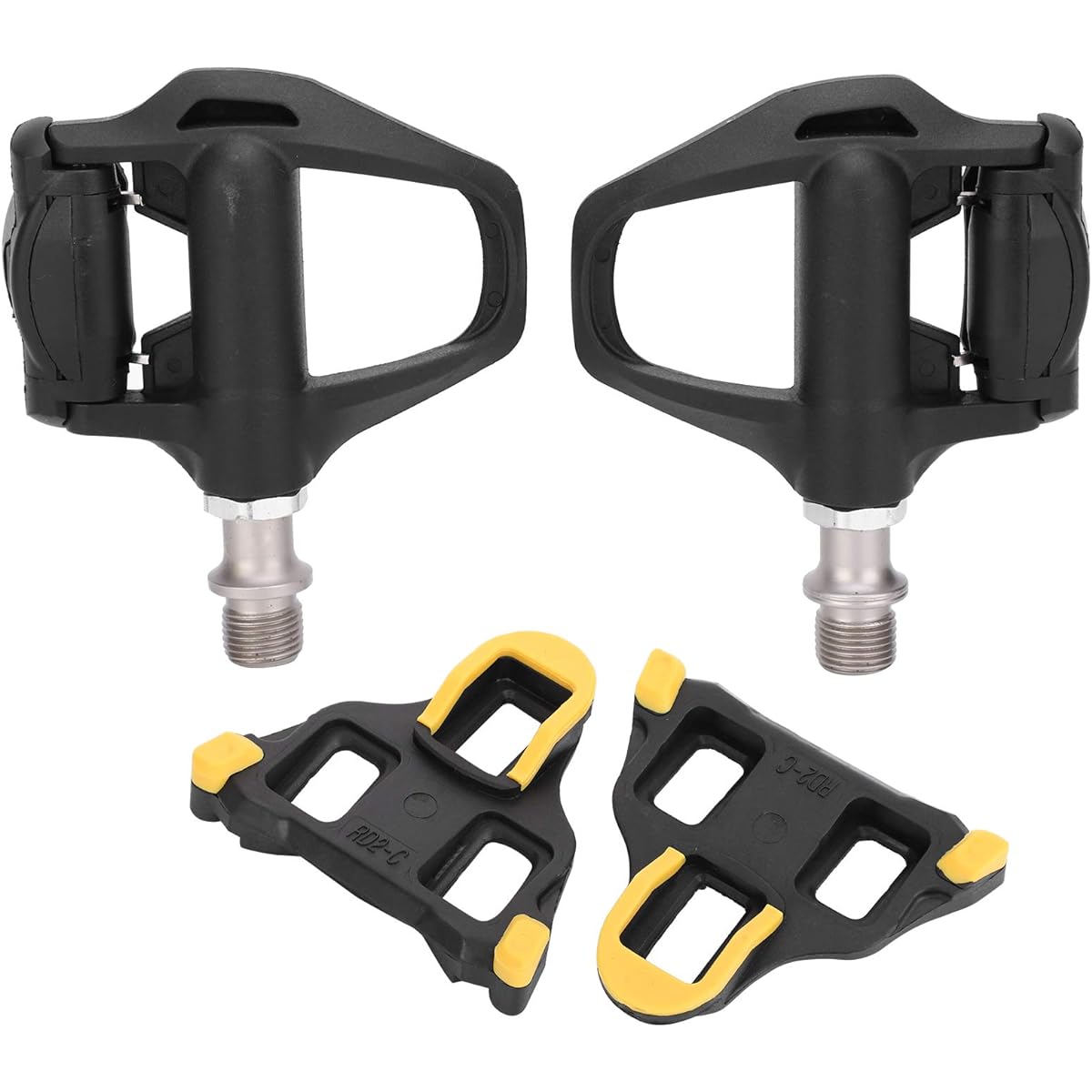 Bicycle Pedals SPD SL Road Bike Self Locking Pedal Platform with Cleats Repair Bicycle Cycling Replacement