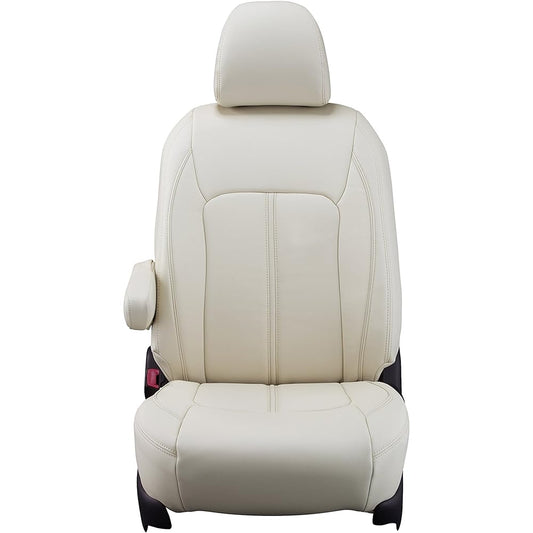 Clazzio Seat Cover Alphard/Vellfire 30 Series AGH30W / AGH35W H27/2~ 8 Seater Clazzio Prime Ivory [18ETC1522V]