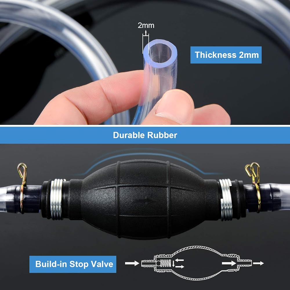 Siphone hand pump manual fuel transfer pump