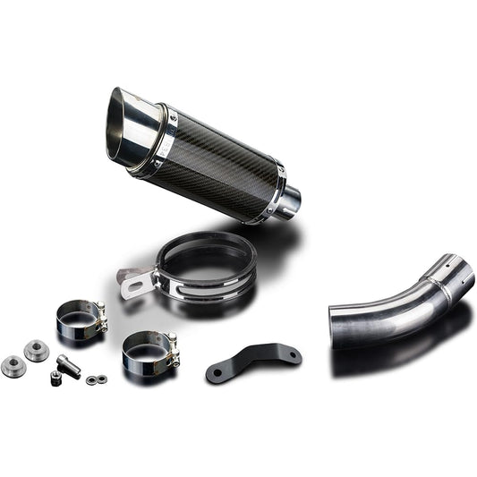 DELKEVIC KIT01GZ Slip-on Carbon Muffler KAWASAKI Z900 ABS 2017-2018 200mm