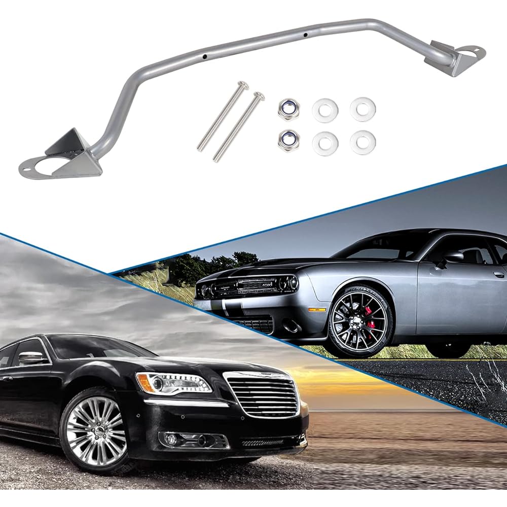 SULOKIY Front Strut Tower Blace 2005-2020 Dodge Charger Crisler 300 Challenger Magnum Shock Strut Bar Blace P5155950