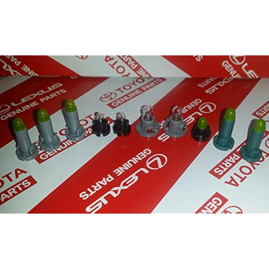 Toyota Genuine OEM Cooler Control Console Light bulb (set of 10) 90010-09015-90010-09019