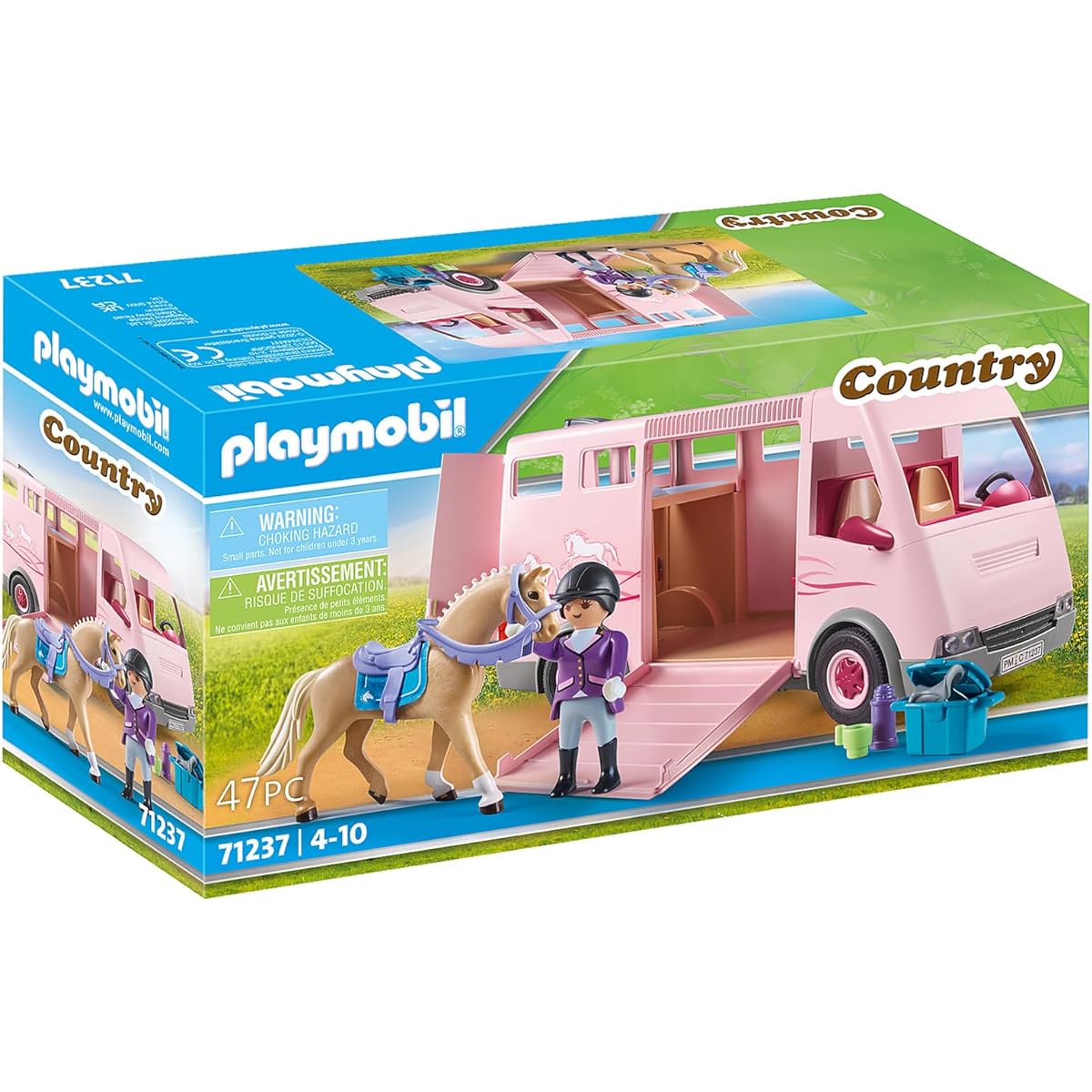 Playmobil Country Horse Carriage and Jockey (2023) 71237