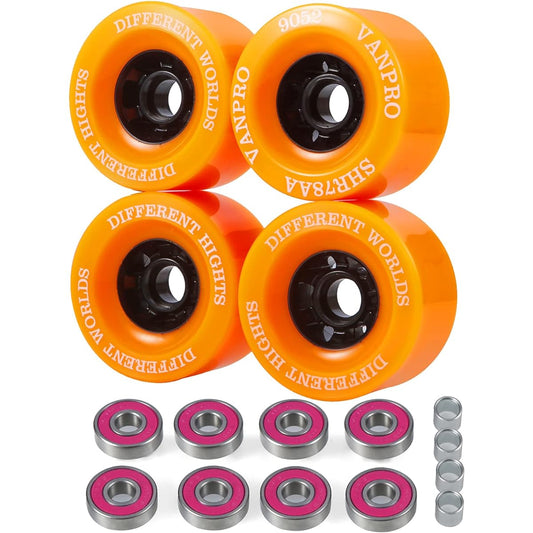 Vanpro Electric Skateboard 9052 PU Wheels Longboard Wheels 90MM Wheels