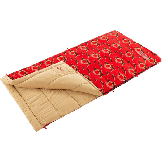 Coleman Sleeping Bag 120th Anniversary Sleeping Bag C0 Comfortable Temperature 0 degrees Red