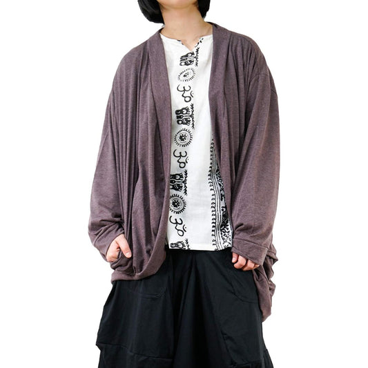 [Sansara] Cardigan, Dolman Sleeve, Outerwear, Women's, Men's, Ethnic Fashion, Thin