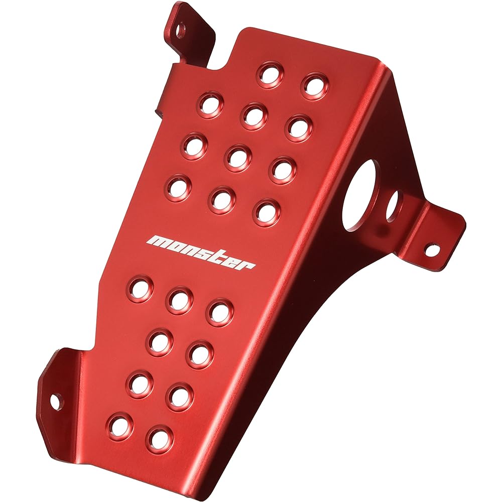 MONSTER SPORT Sports footrest red anodized Alto/Works [HA36S]/Altovan [HA36V] for MT cars 842571-7350M