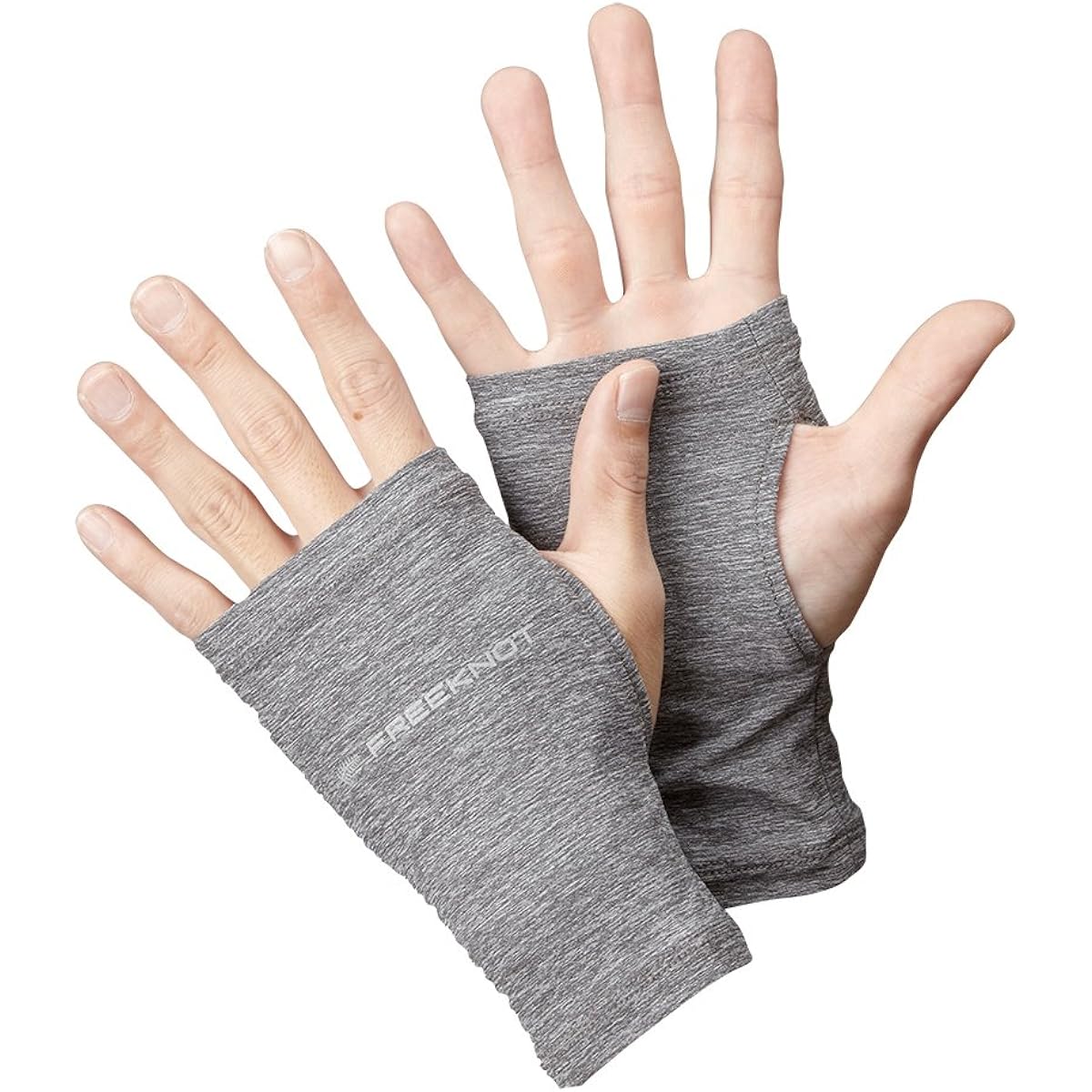 FREE KNOT Glove Bow Wrist Cover Free Heather Gray 94 Y4147-F-94