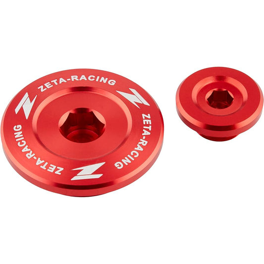 ZETA Engine Plug Aluminum Red Yamaha ZE89-1410