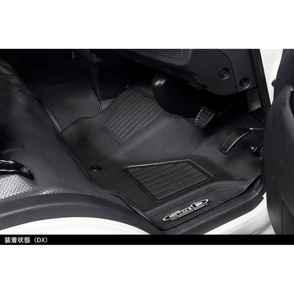 Genb Hiace TRH/KDH200 Series Wide Body Comfort Mat Black Stitch [Front Set] OMF11KH