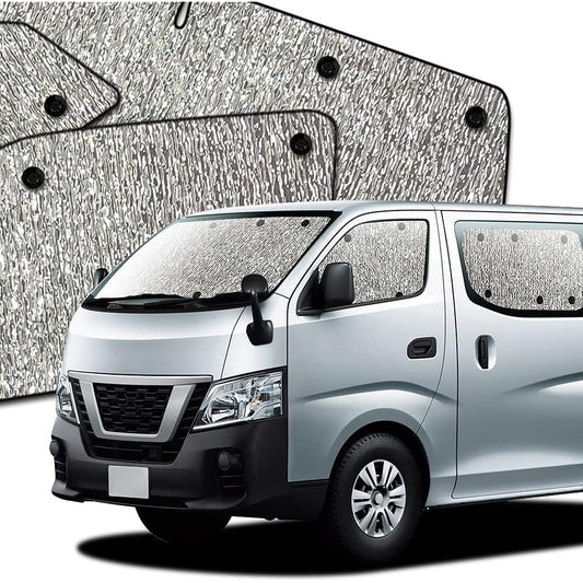 Hobby Craftsman Sunshade Seamless Sunshade NV350 Caravan CARAVAN Car Curtain Sleeping in Car Film Full Set Made in Japan "03s-b007-sa"