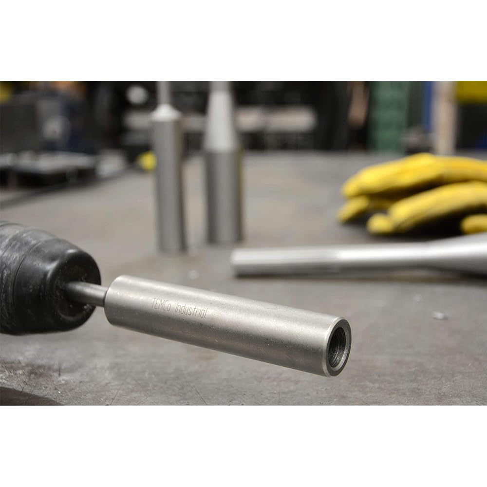 TEMCO TH0376-SDS Max Shank 5/8 inch Bore Forged Ground Rod Driver