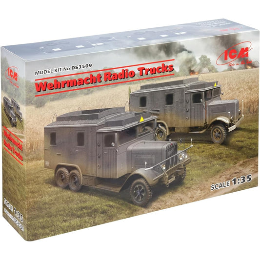 ICM ICM 1/35 German Wehrmacht Radio Track Set Plastic Model DS3509