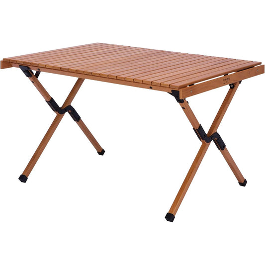 Hang Out Camp Wood Roll Table High Style Apero Wood Table APR-H600BR Brown