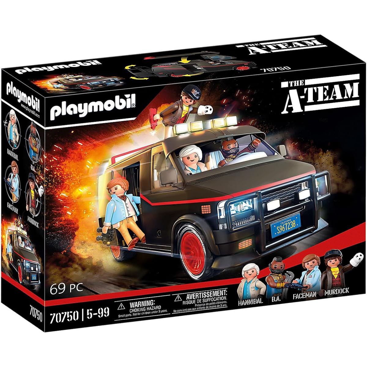 Playmobil "Tokkou Yaro A-Team" A-Team Van (2023) 70750