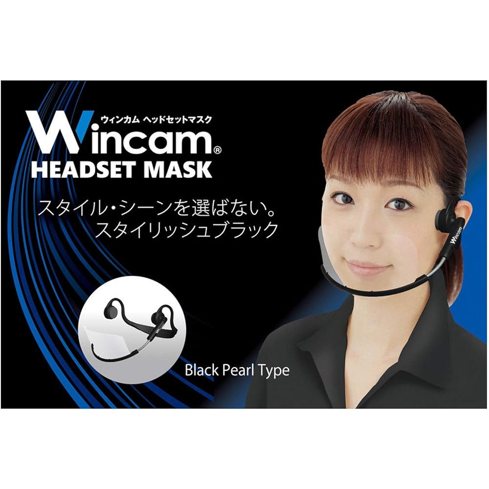 Wincam headset mask 5 pieces black