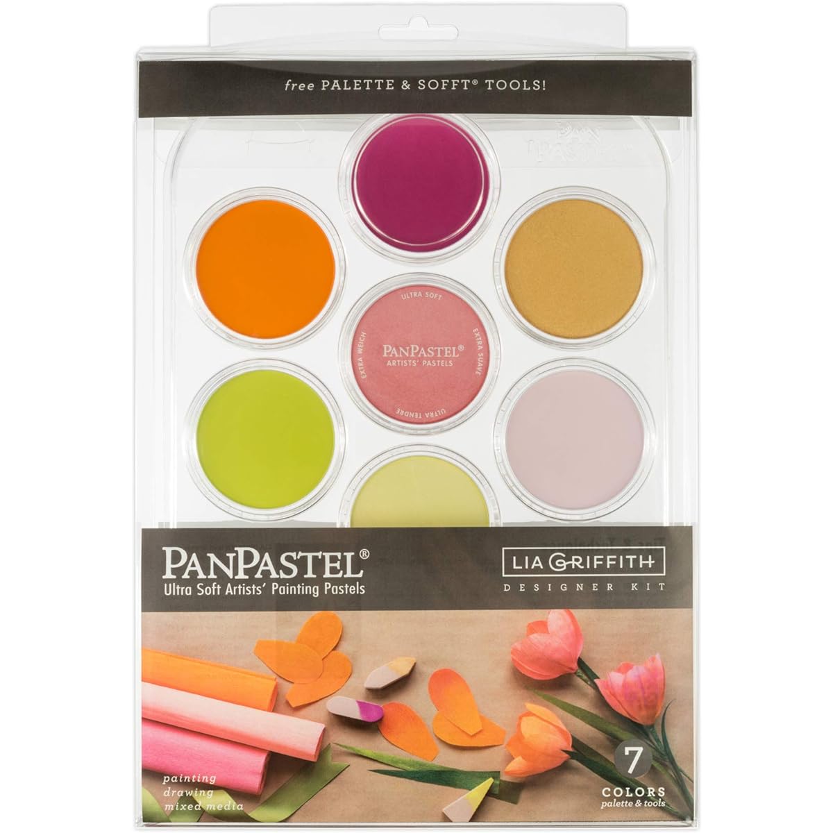 PanPastel 30083 Rear flower color kit 7 color set 318443