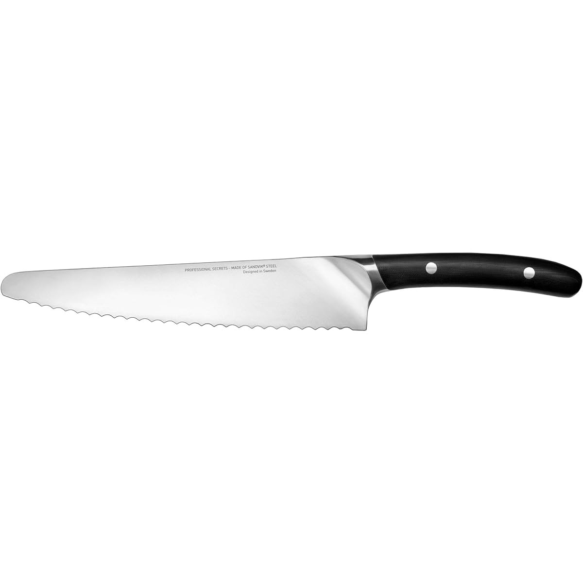 Professional Secrets Santoku Knife Silver 37cm Chef's Knife Bread Knife 37cm 1018
