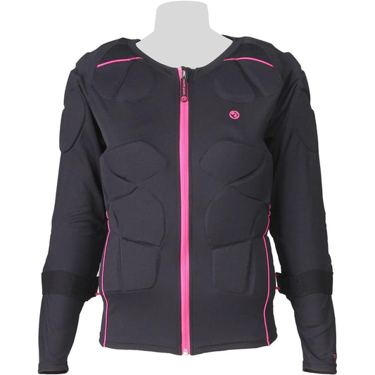 north peak Body Protector Women's [Maximum pad thickness 18mm/Maximum number of layers 3 layers] NP-1144 BK×PK